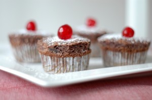 Muffinki z suszonymi śliwkami