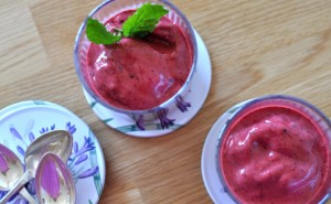 Mrożony jogurt owocowy