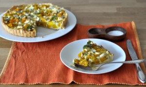 Tarta z pieczoną dynią