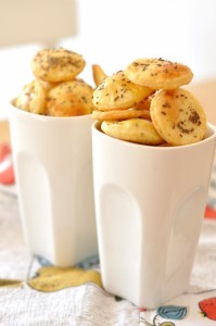 Oscypkowe ciasteczka z kminkiem