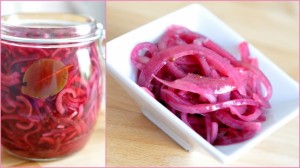 Marynowana czerwona cebula (na Dzień Taty)