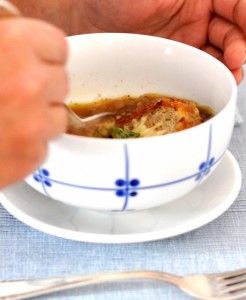 Zupa cebulowa, raz jeszcze.