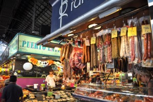 La Boqueria- najpiękniejszy targ Hiszpanii