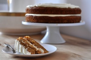 Ciasto marchewkowe z kremem waniliowym