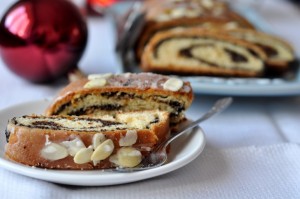 Potrawy wigilijne: strucla z makiem (makowiec)