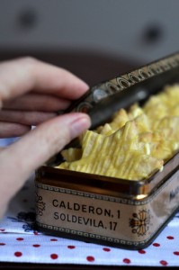 Ciasteczka maślane z polewą pomarańczową