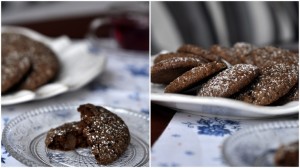 Miękkie ciasteczka z melasą i imbirem