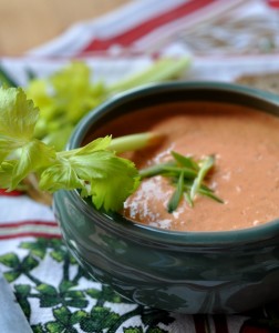 Dip z grillowanej papryki