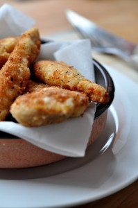 Kurczak smażony w parmezanowej panierce