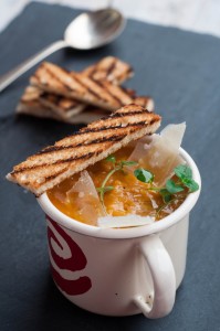 Krem z dyni i soczewicy