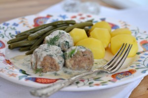 Klopsiki w sosie koperkowym i Multicooker