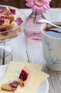 Wienerstänger- szwedzkie maślane ciasteczka z dżemem