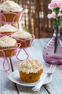 Babeczki dyniowe z kremem