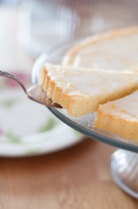 Cytrynowe ciasto z ricottą i oliwą