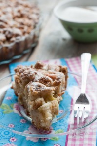 Ciasto z rabarbarem i kruszonką