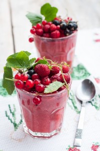 Domowy kisiel truskawkowy