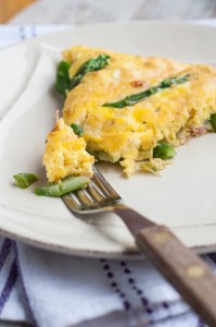 Frittata ze szparagami