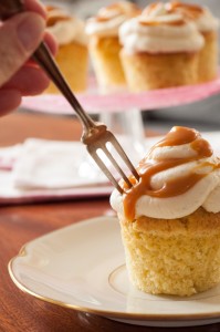 Waniliowe babeczki z kremem