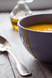 Zupa dyniowa z mlekiem kokosowym