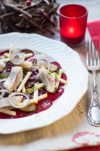 Sałatka śledziowa z burakami