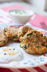 Placuszki z kaszy gryczanej 