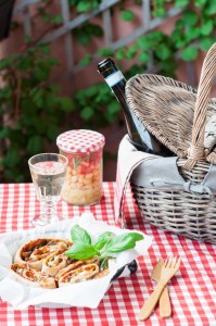 Razowe bułeczki nadziewane