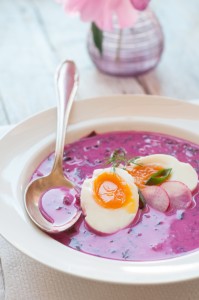 Chłodnik litewski (z botwiną)