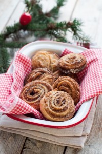 Cynamonowe ciasteczka zawijane