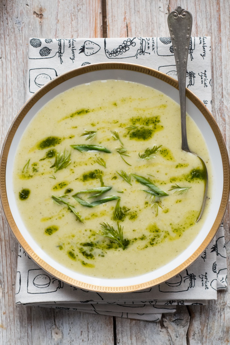 Zielona zupa warzywna (5)