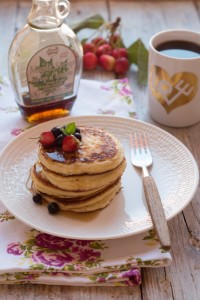 Puszyste placuszki z ricottą