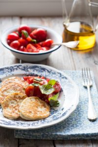 Wytrawne placuszki z ricotty