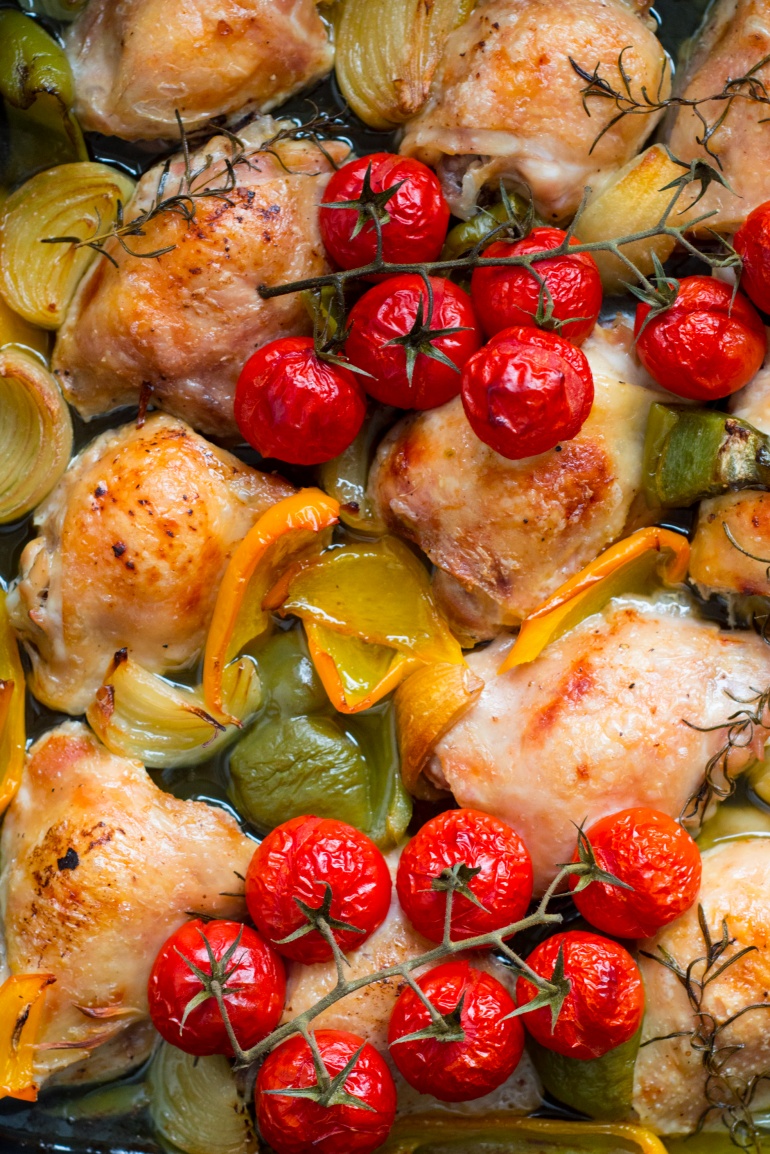 makaron z kurczakiem i warzywami (2)