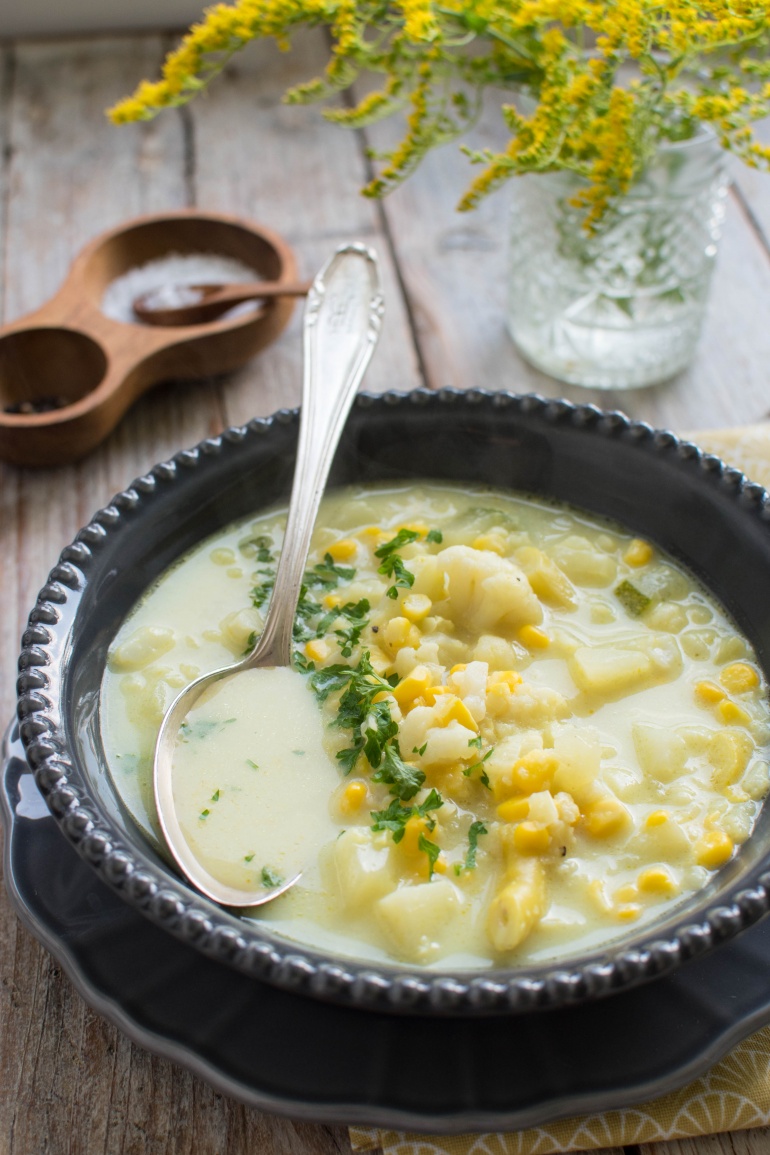zupa z kukurydzy i kalafiora kuchnia agaty (2)