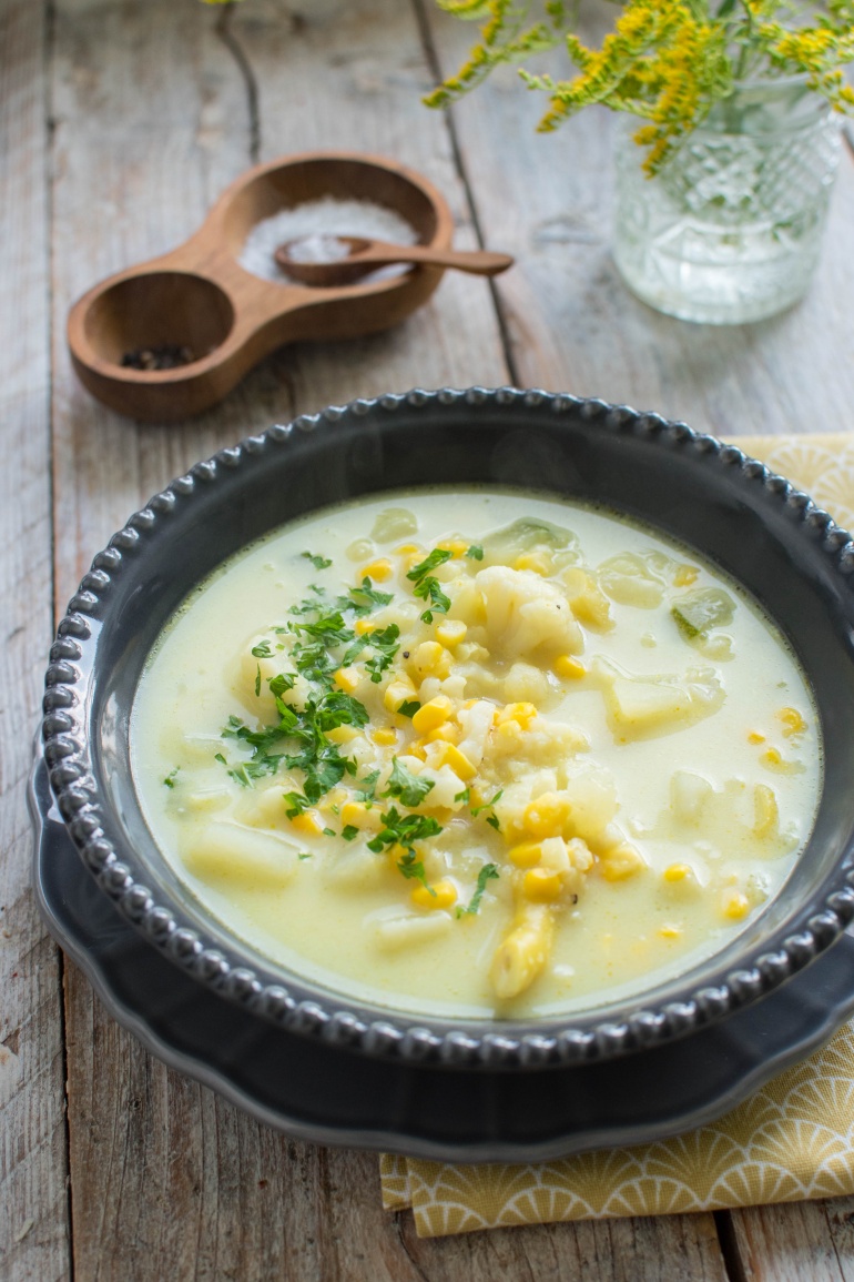 zupa z kukurydzy i kalafiora kuchnia agaty (4)
