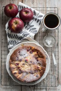 Jabłecznik z żurawiną