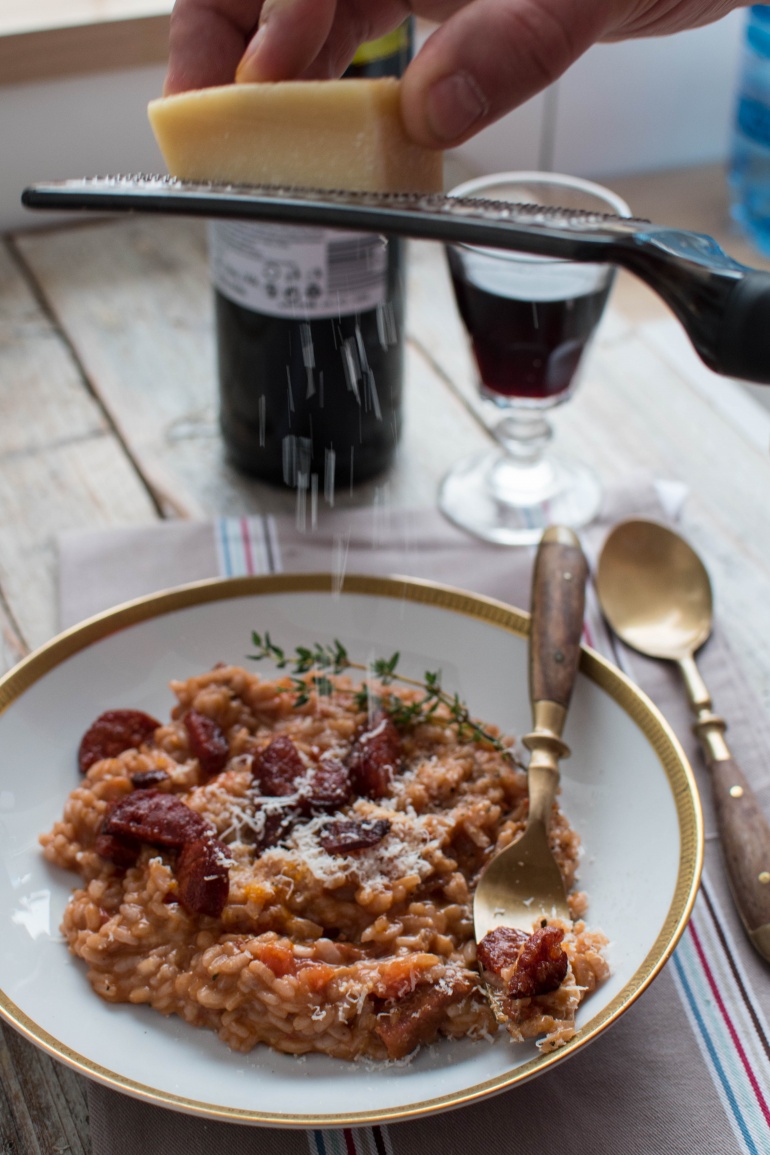 risotto z chorizo i czerwonym winem kuchnia agaty (3)