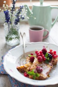 Francuskie tosty z drożdżówki