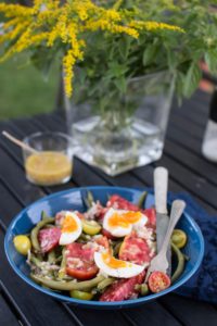 Sałatka z fasolki z boskim winegretem