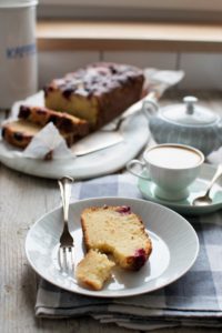 Ciasto z ricottą i wiśniami