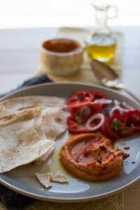 Kanapkowa pasta z batatów i soczewicy