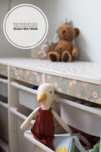 Metamorfoza regału TROFAS dla dziewczynki (za całe ... 10 zł)