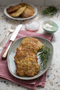 Placki z czerstwego chleba