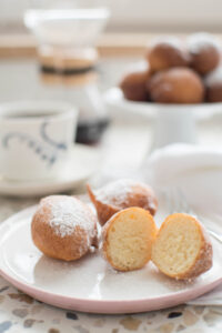 Mini pączki jogurtowe