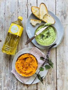 Warzywne pasty do pieczywa